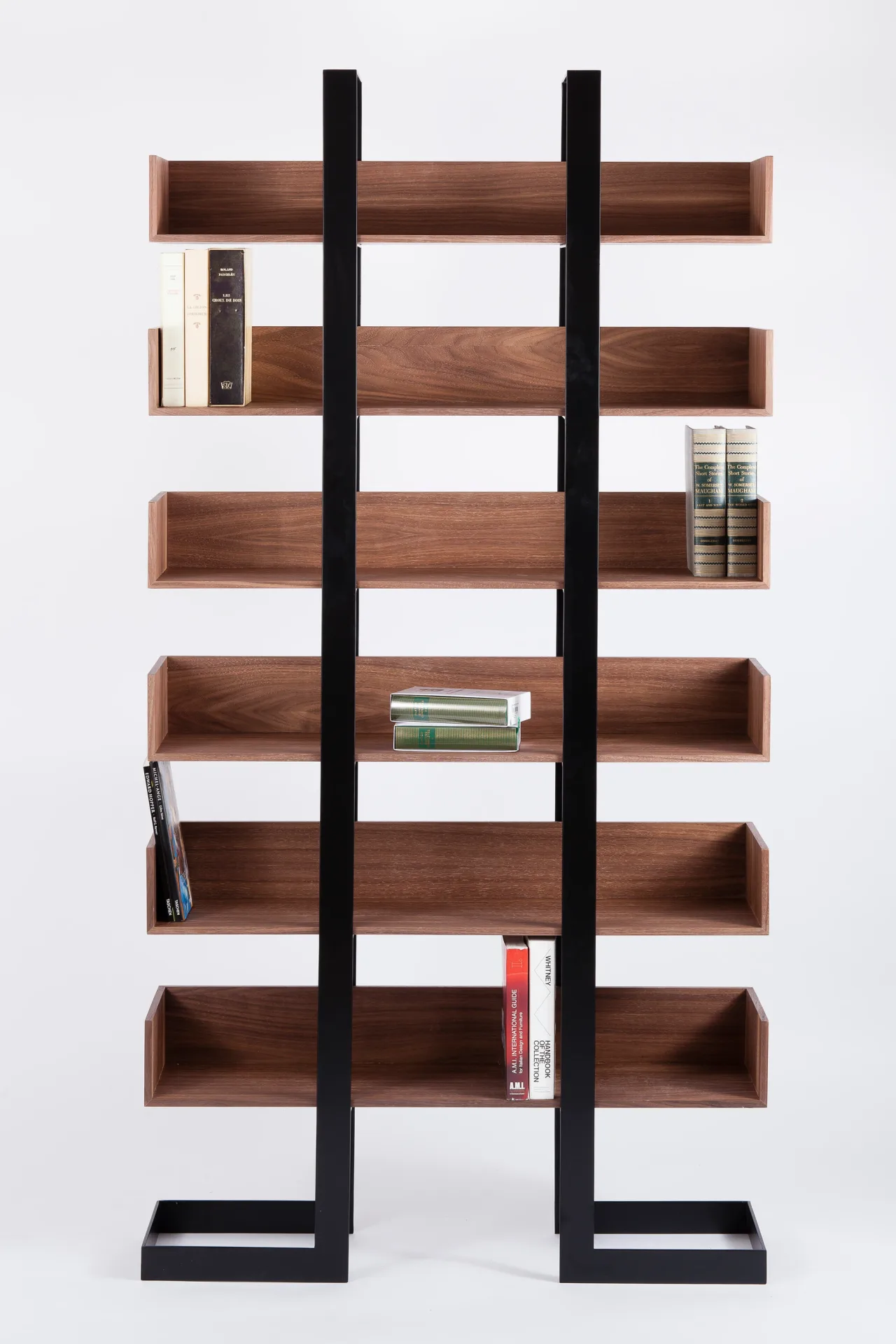 Bibliothèque bois et métal design Séverin 3
