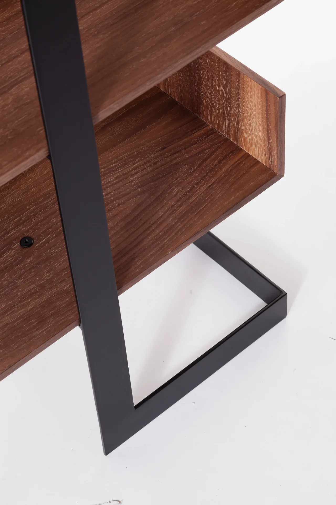 Bibliothèque bois et métal design Séverin 3